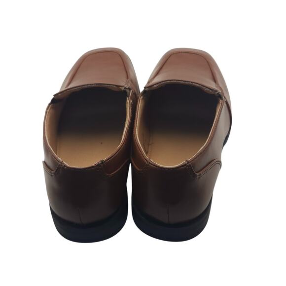 SONOMA Goods For Life® Boys Slip-On Brown Dress Loafer Shoes‎ sz 7 Youth - Picture 7 of 10